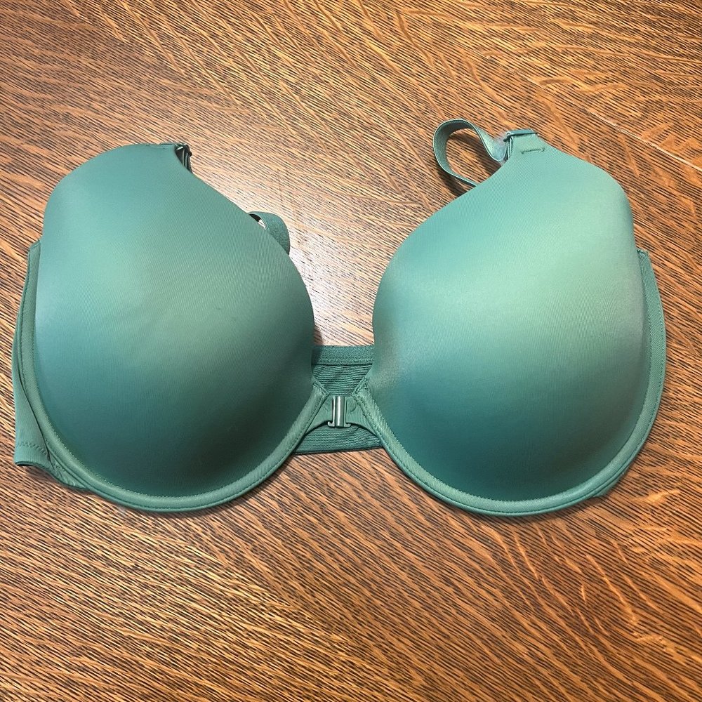NWT - Victoria's Secret Wear Everywhere T-Shirt Bra - Green - Size 38DD